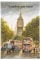 VALDEIG - London um 1950 - Kühlschrank Magnet Kühlschrankmagnet England Souvenir Big Ben, Bus Doppeldecker rot, Bild Magnete für Kinder, Kühlschrankmagnete für Magnetkühlschrank, Geschenk, M