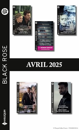 Pack mensuel Black Rose - 10 romans + 1 titre gratuit (Avril 2025)