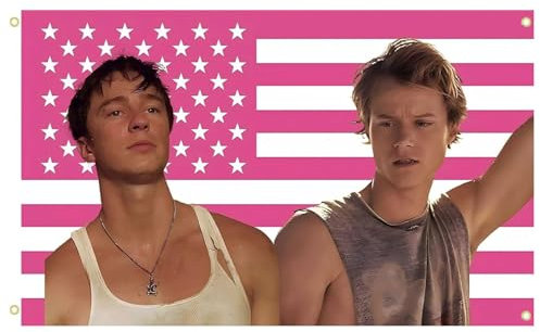 JJ and Rafe Flag Tapestry 3x5 Ft JJ Maybank Funny Tapestry For College Dorm Room Decor,Outdoor Parties, Gift,Tailgates Yard,Poster for Bedroom Decoration,Four Brass Grommets