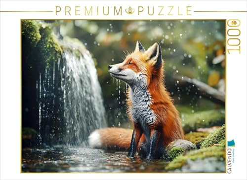 CALVENDO Puzzle EIN Motiv aus dem Kalender Plitsch, Platsch, tierisch nass | 1000 Teile Lege-Größe 64 x 48 cm Foto-Puzzle für glückliche Stunden