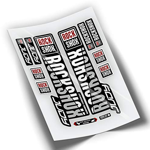 REF:VP101 Aufkleber, kompatibel mit Rock-Shox JUDY 2019, 2020 MTB, Sticker, Aufkleber, Aufkleber für Mountainbikes.