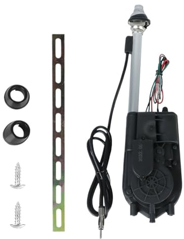 12V AM FM Transmitter Antennen Elektrische Antenne Automatische Teleskop Außen Fahrzeug Zubehör for Auto Radio Audio Universal Umfassende Abdeckung