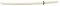 S.B.J - Sportland Bokken aus Weißeiche, 100 cm, Holzschwert