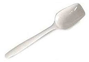 Gourmac Blanc en mélamine Mini cuillère en blanc – 19,1 cm