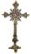 Bethlehem Gifts TM Jesus Christus am Kreuz Bronze Ton stehend Kruzifix mit Boden, 22,9 cm