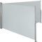 tectake® Store Brise Vue Jardin Retractable Multi-Fonction Store latéral Double Enroulable Brise Soleil Paravent Exterieur Opaque en Aluminium Store banne pour Terrasse Jardin - Gris | 160 x 600 cm