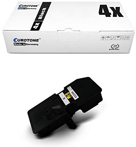 Eurotone 4X Toner für Kyocera Ecosys P 5026 wie TK-5240K TK5240K TK5240 TK-5240 Black