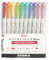 Zebra Pen Mildliner Highlighter Doppelendiger Pinsel und feine Spitze, verschiedene Farben, 10 Stück