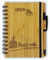 Notizbuch aus Bambus Skyline Dresden