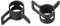 uxcell Steel Band Clamp 8mm Inner Dia Fit 8.5-9.2mm OD Hose Spring Band Type Action Fuel Line Silicone Tube Clip Clamp Black 10Pcs