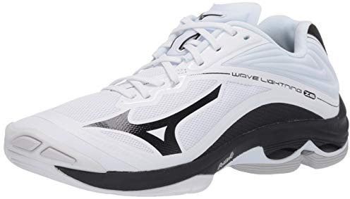 Mizuno Wave Lightning Z6 Damen Volleyball-Schuh, weiß/schwarz, 36 EU