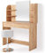 Vicco Schminktisch Charlotte, Goldkraft Eiche, 108 cm mit Hocker