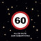 Alles Gute Zum Geburtstag 60: Gästebuch für den 60. Geburtstag · Verkehrsschild Design · Für handgeschriebene Glückwünsche und Fotos zum Einkleben · Geschenkidee für die Geburtstagsfeier