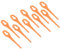 RocwooD 10 x Plastic Blades Fits Vonhaus 20v Cordless Powered by Primal Strimmer 91099404