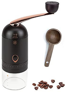 Peugeot L'ARBRE A CAF Moulin caf avec pelle pices en bois Marron 20 cm