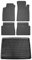Fußmatten Kofferraumwanne Set kompatibel mit Renault Kangoo I 1999-2008 Schwarz TPE 5tlg