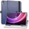 MAMA MOUTH 360 Degree Rotating Case for Lenovo Tab P11 2nd Gen - Cute Pattern Sleeve Cover for 11.5 TB350FU (Not for 1st Gen) - Blue