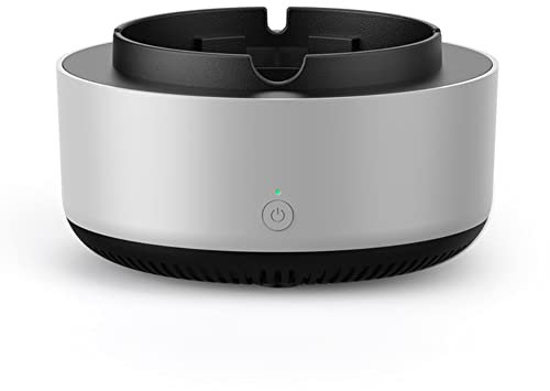 para Cenicero portátil, cenicero multifuncional sin humo, purificador de aire, cenicero recargable para el hogar, coche, interior y exterior