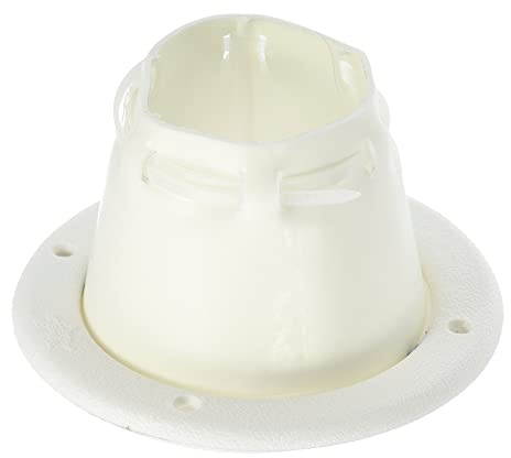 X AUTOHAUX 12 cm 12 cm Marine Lenkung Schaltzug Kofferraum Schutzbalg weiß