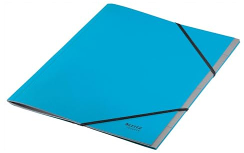 Leitz Sortiermappe aus Karton, 6 Positionen, A4, 100% Blau, 39140035