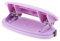NUOBESTY Perforateur De Papier Perforatrice De Poche 4 Trous Perforatrice Pour Papier Fabricant De Trou Danneau Outil De Perforation Matériel De Reliure Violet Métal Livres Bureau Assiette