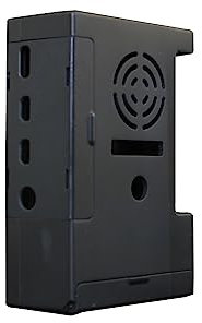 PiShell 2: The Ultimate Protective Case for Raspberry Pi 4, 3, 2 Model B, ABS Raspberry Pi 4/3/2 Model B Case (Black)