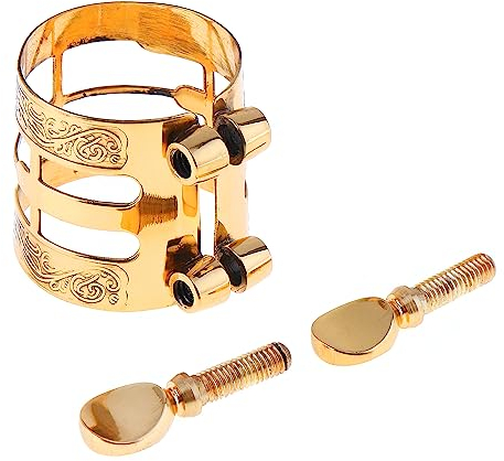 OriGlam Ligadura para saxofón alto – Accesorios para profesionales y principiantes