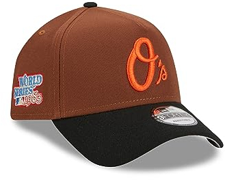 New Era Baltimore Orioles MLB Harvest World Series 1983 Brown Black 9Forty A-Frame Snapback Cap - One-Size