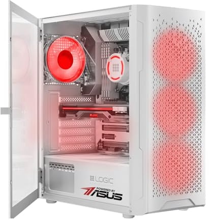 VIST PBA White Core i5 12400F RTX 5060 Ti 32GB SSD 1TB WiFi W11