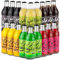 Brauerei Zwönitz Limonaden Mix - 18er Pack mit 6 Sorten / 0,33 Liter Glasflaschen mit Fassbrause, Orangen Limonade, Kola, Kola mietz Orange und Eistee Pfrisich/Erfrischungsgetränke aus Sachsen