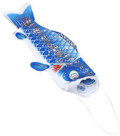 Milisten Bandiera Decorativa Giapponese Stile Koinobori Striscione Per Giardino e Decorazioni Estive