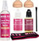 MIILYE Wig Glue Spray for Front Lace Wig Set |Wig Glue Spray, White Wig Glue and Wig Glue Remover with Melting Band| Lace Melting Spray for Wigs Melting Spray Lace Glue Kit Wig Install Kit