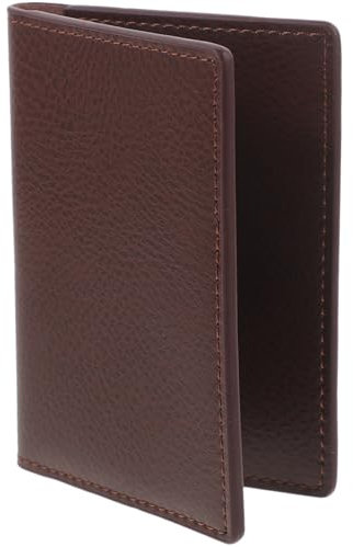 HOODANCOS Visitenkartenetui Aus Echtem Für Herren RFID-sicher Minimalistischer Kartenhalter Für Professionelle Aufbewahrung Für Büro Und Unterwegs