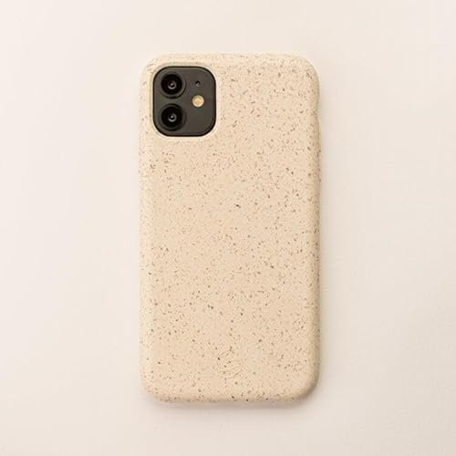 Wave Case iPhone 11 Phone Case - Eco-Friendly Wheat Straw Phone Case with Shock-Absorbing Corners | 2mm Raised Lip | Ultra-Thin Design, 360° Protection | White