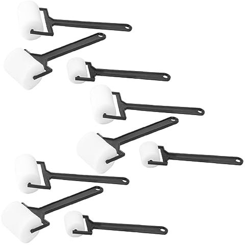 PHENOFICE 3sätze Junge Mädchen Malset Schwammpinsel Mit Langem Griff Für Feine Details Weiche Langlebige Schaumstoffrolle Ergonomisch Für Acryl Wasserfarben Kreative Malwerkzeuge Für Jungen