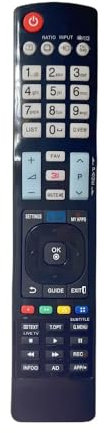 Telecomando adatto for Zenith 32LV2130 37LV3550 AKB69680436 Z42PQ20 Z42PT320-UC Z50PJ250-UB Smart TV