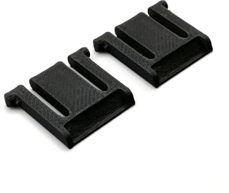 Printbtw 1 Pair Replacement Keyboard Feet for Logitech K360 in Black Keyboard