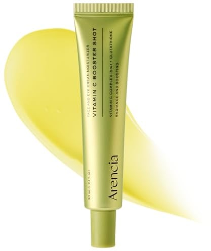 Arencia Vitamin C Booster Shot Serum with Glutathione, Niacinamide and Vitamin E for Glow Skin, 30ml