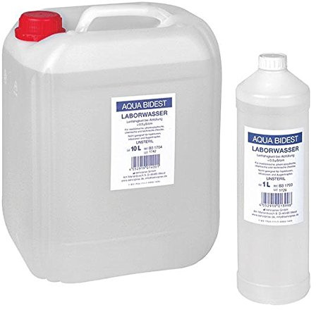 Aqua Bidest Laborwasser 10 Liter