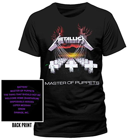 CID Metallica - Master of Puppets T-Shirt Homme Multicolore FR : XL (Taille Fabricant : XL)