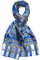 Lorenzo Cana Seidenschal aufwändig bedrucktes Paisleymuster, Schal aus 100% Seide 50 x 165 cm harmonische Farben Damentuch Schaltuch 890651188