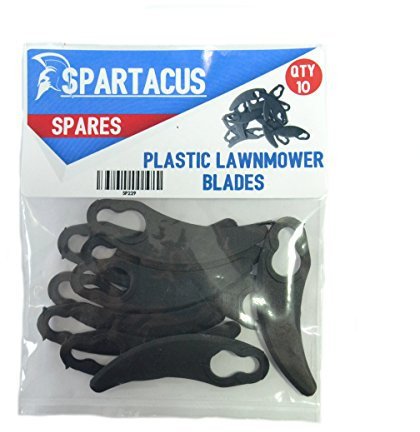 Spartacus Clip On Plastic Lawn Mower Blades Fits Power Devil PD07856 PDG2145A PPMH28