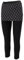GURU SHOP Yoga-Hose, Leggings mit Minirock aus Bio-Baumwolle Flower of Life - Schwarz, Damen, Size:M