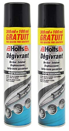 Lot de 2 Dégivrants HOLTS 300ml + 100 ml GRATUITS