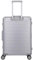 Travelite Aluminium Trolley 4 Rollen M 67 cm Next Silber