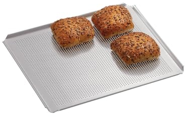 Piastra di cottura in alluminio perforata GN 2/3