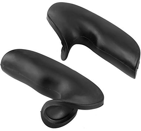Akozon 2 Stück Lenkrad-Daumengriffe Ersatz 8200058695 Auto Modifiziertes Zubehör für Sport RS Clio II MK 2 172/182