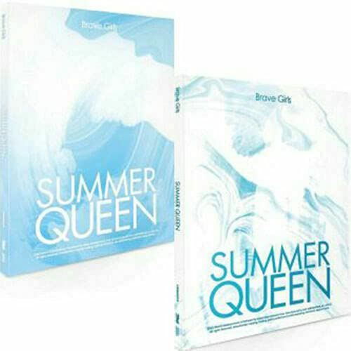 BRAVE GIRLS [ SUMMER QUEEN ] 5th Mini Album [ SUMMER / QUEEN ] RANDOM VER. CD+84p Photo Book+1ea Post Card+1ea Photo Card+1ea Sticker K-POP SEALED+TRACKING NUMBER