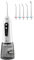 BYDIFFER Munddusche Kabellos Elektrische mit 5 Modi und 5 Düsen Wasser Flosser IPX7 Wasserdicht USB Aufladen 300ML Oral Irrigator water flosser Zahnreiniger für Zuhause Reise (Weiß)