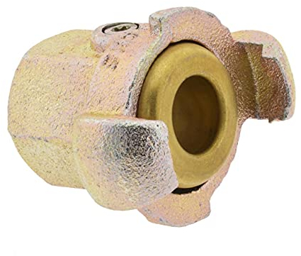 Druckluftkupplung mit Innengewinde Rp 3/4 Klauenkupplung 42mm Stahl verzinkt/NBR